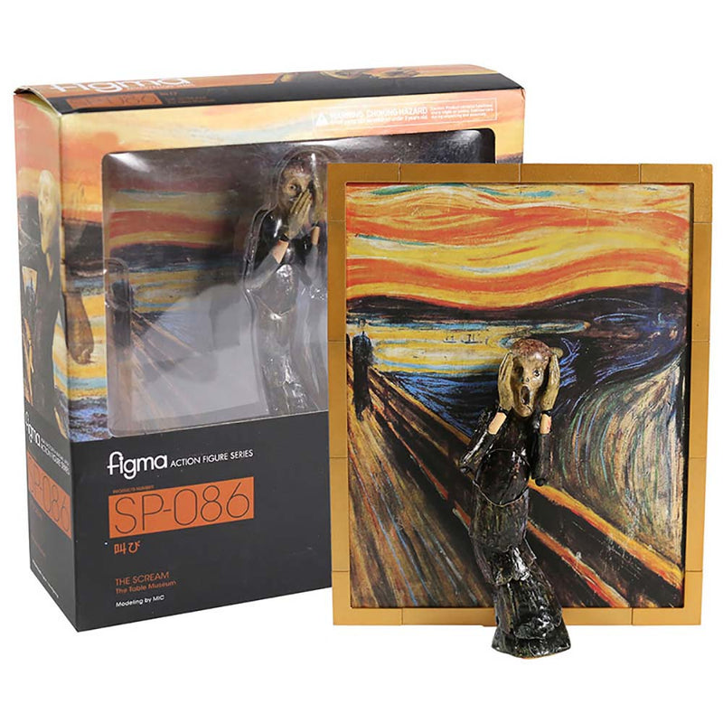 The Table Museum Figma SP 086 The Scream Action Figure 14cm