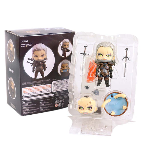 The Witcher 3 Wild Hunt Geralt 907 Action Figure Toy 10cm