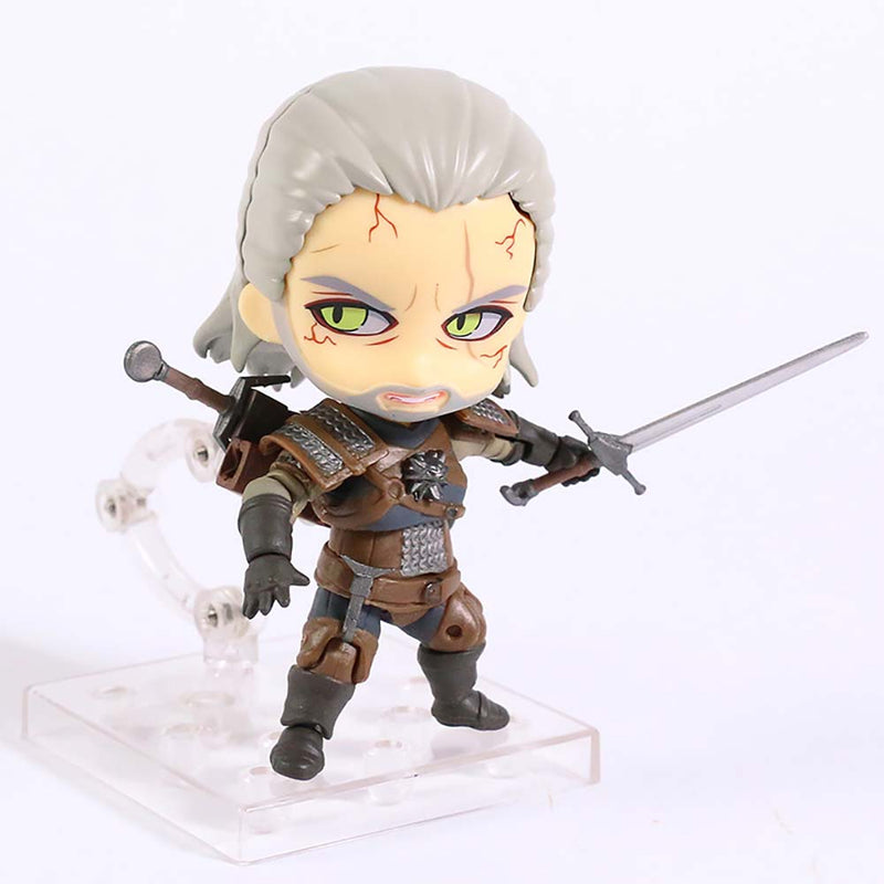 The Witcher 3 Wild Hunt Geralt 907 Action Figure Toy 10cm