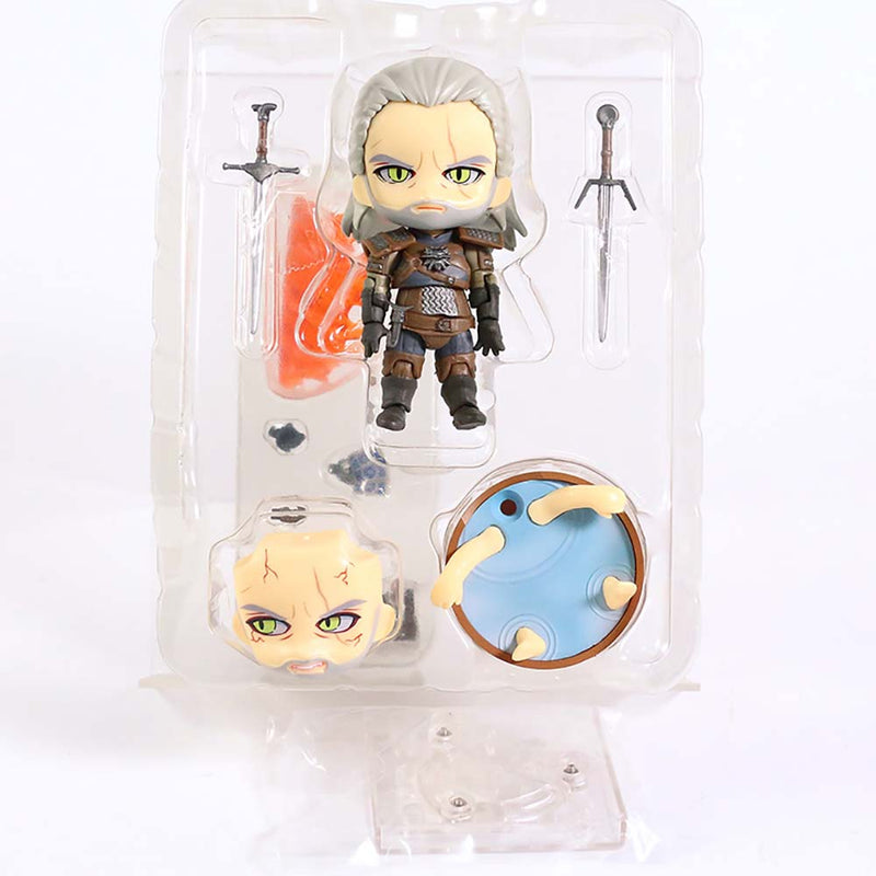 The Witcher 3 Wild Hunt Geralt 907 Action Figure Toy 10cm