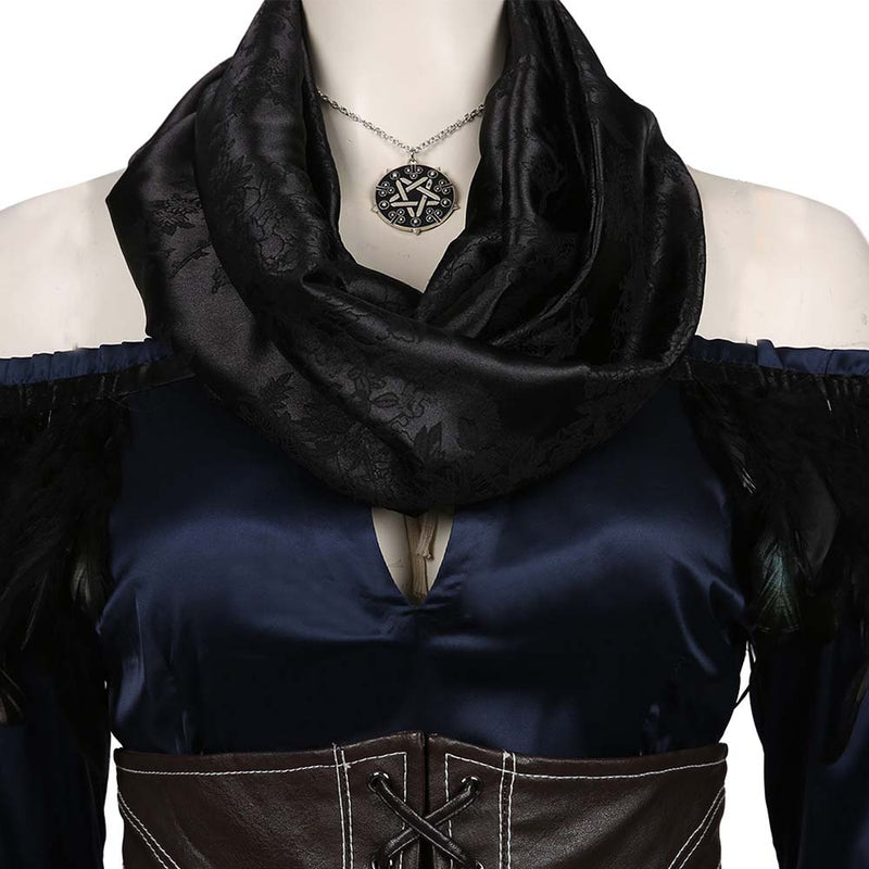 The Witcher Yennefer of Vengerberg Cosplay Halloween Costume Full Sets