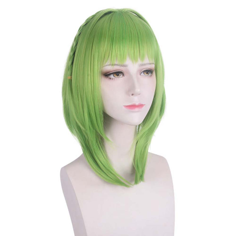 Toilet Bound Hanako Kun Nanamine Sakura Cosplay Wig Green Hair