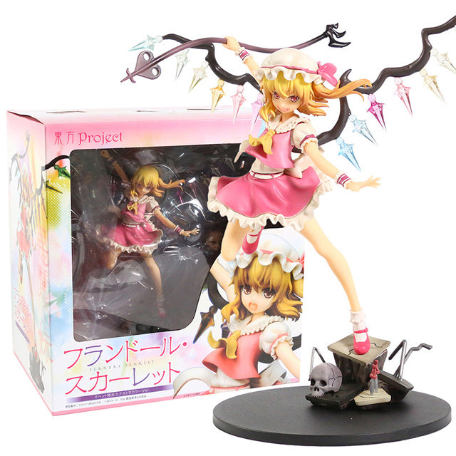 Touhou Project Flandre Scarlet Action Figure Collectible Model Toy 20cm