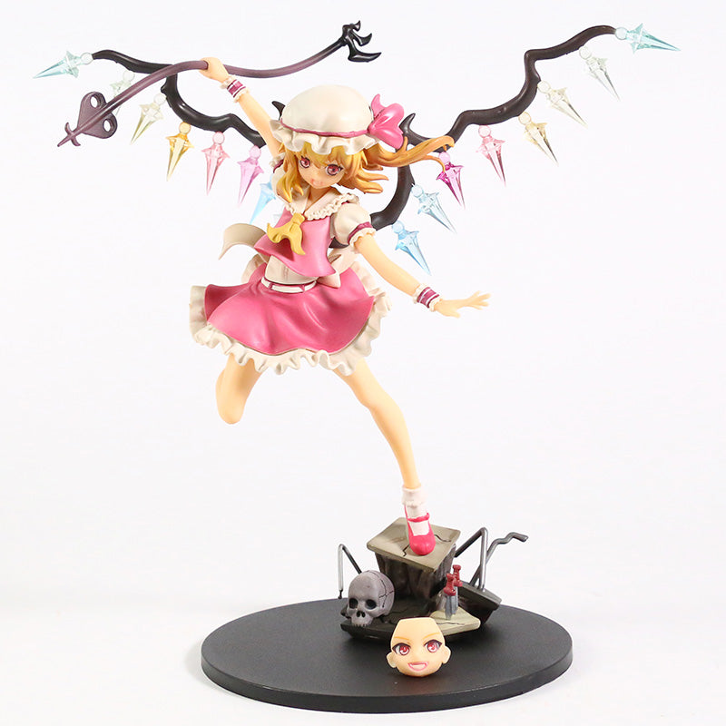 Touhou Project Flandre Scarlet Action Figure Collectible Model Toy 20cm