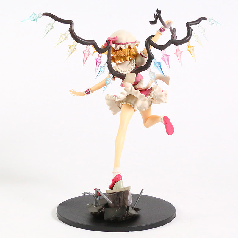 Touhou Project Flandre Scarlet Action Figure Collectible Model Toy 20cm