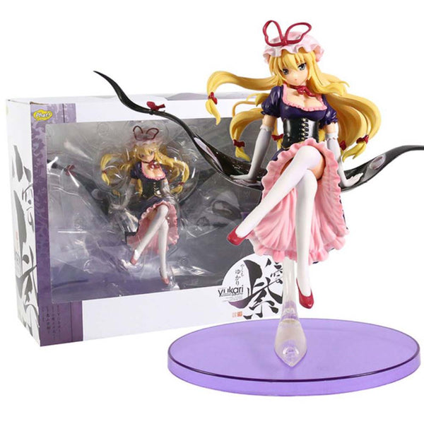 Touhou Project Yakumo Yukari Action Figure Collectible Model Toy 22cm