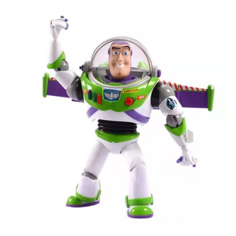 Toy Story 4 Electronic Talking Buzz Lightyear Action Figure Model 30CM - Toysoff.com