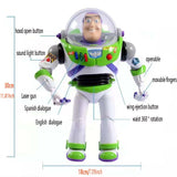 Toy Story 4 Electronic Talking Buzz Lightyear Action Figure Model 30CM - Toysoff.com