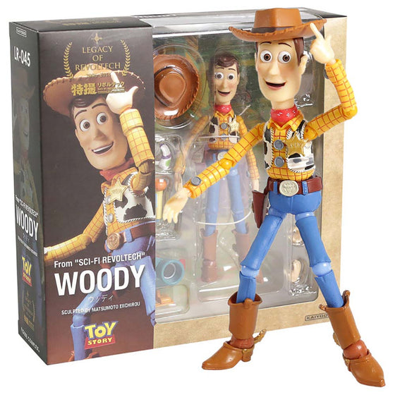 Toy Story Revoltech LR 045 Woody Action Figure Toy 13cm