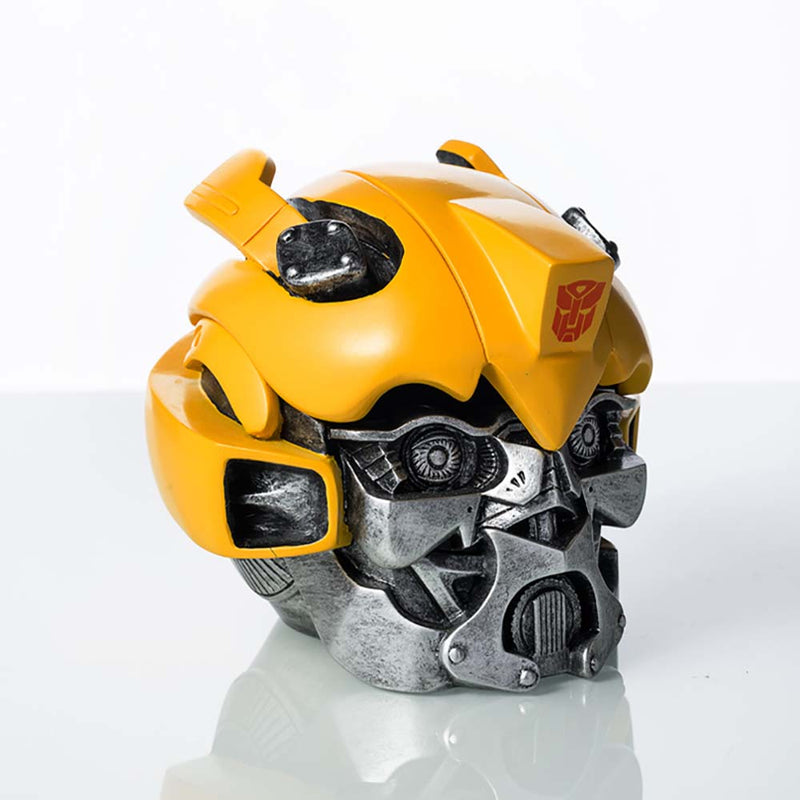 Transformers Bumblebee Ashtray with Cover Creative Home Desktop Decoration Model