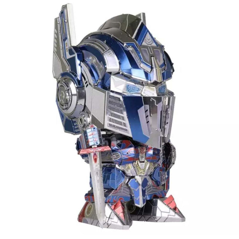 Transformers Mask Optimus Prime 3D Art Model Metal Puzzle DIY Assembled Toy - Toysoff.com