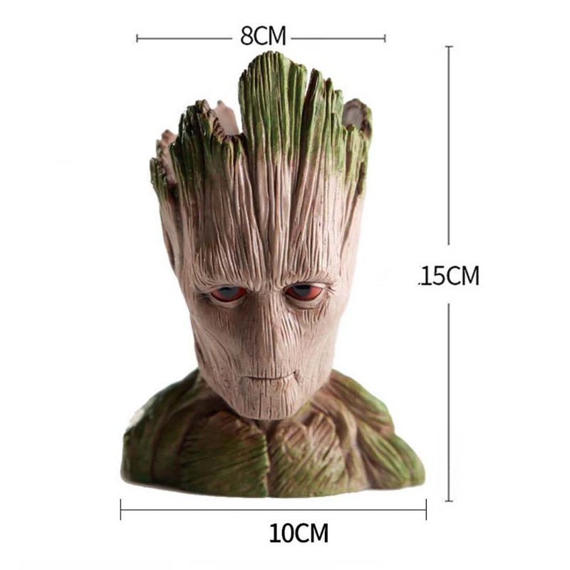 Tree Man Superhero Model Groot Flower Pot Office Creative Gift