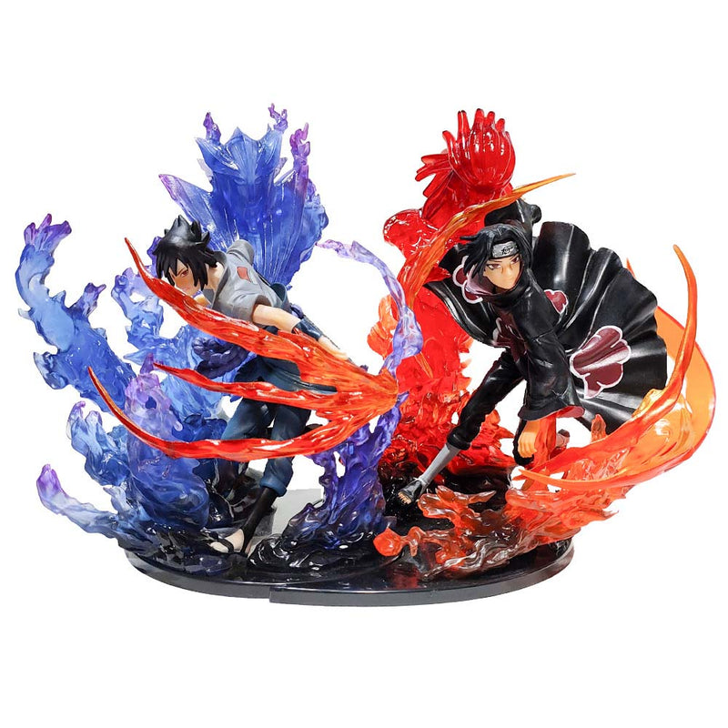 Uchiha Itachi Fire Sasuke Action Figure Zero Relation Toy 21cm