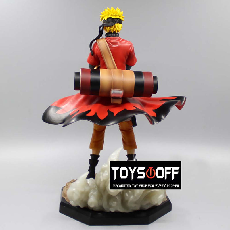 Uzumaki Naruto Figurine Sage Mode Action Figure Model Toy 22cm