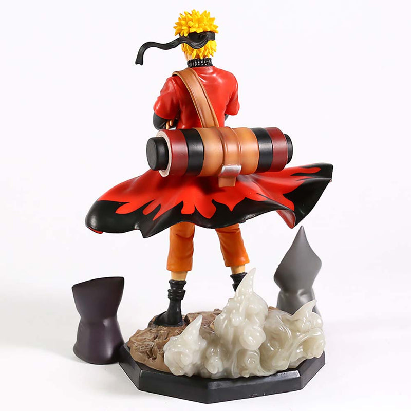 Uzumaki Naruto Figurine Sage Mode Action Figure Model Toy 22cm