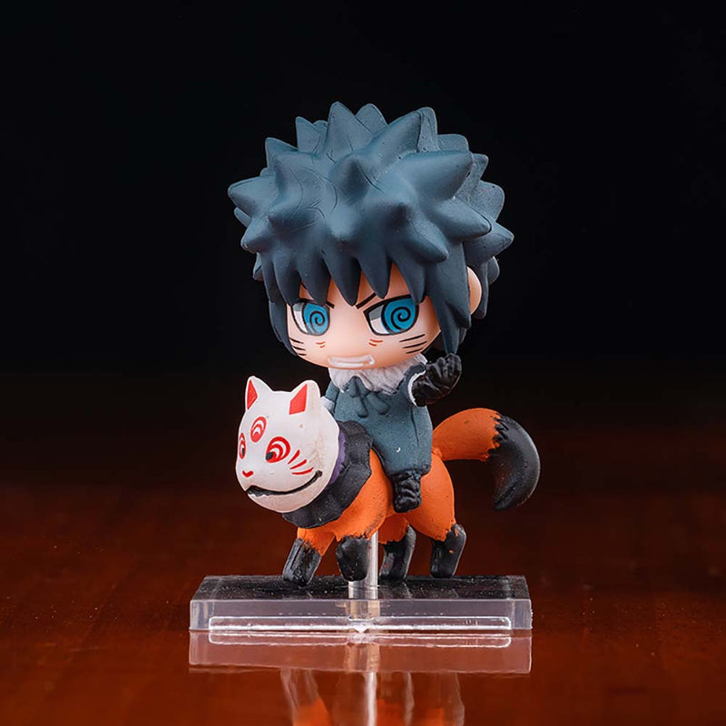 Uzumaki Naruto Namikaze Minato Q Ver Action Figure Set Toy 6cm