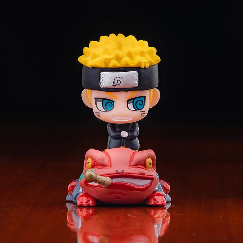 Uzumaki Naruto Namikaze Minato Q Ver Action Figure Set Toy 6cm