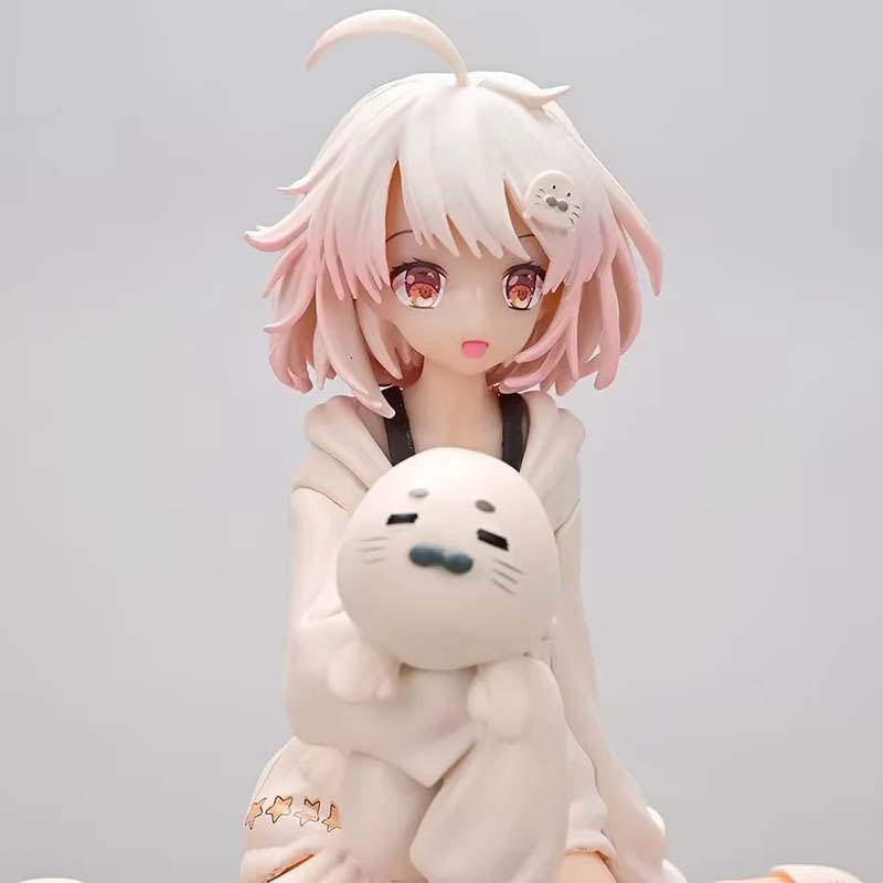 Virtual YouTuber Shirakami Haruka Action Figure Toy 12cm