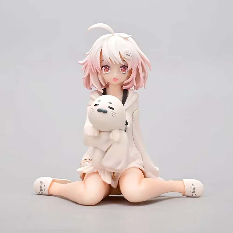 Virtual YouTuber Shirakami Haruka Action Figure Toy 12cm