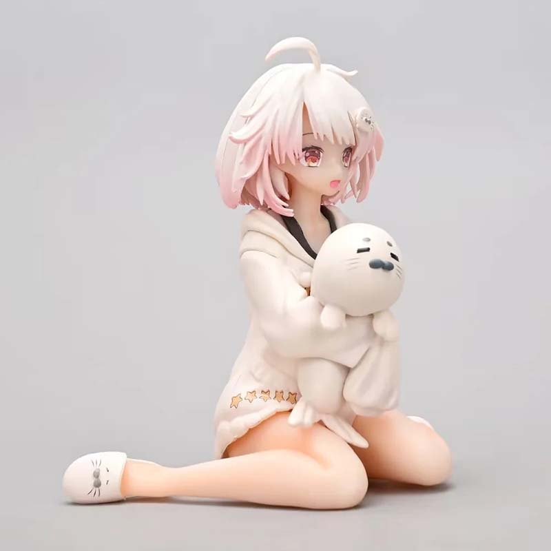 Virtual YouTuber Shirakami Haruka Action Figure Toy 12cm