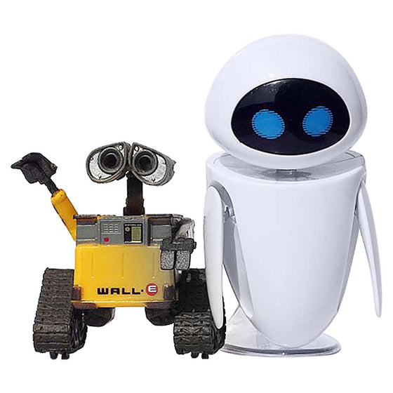 Wall E Robot and EVE Action Figure Model Kid Toy