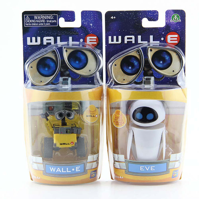 Wall E Robot and EVE Action Figure Model Kid Toy