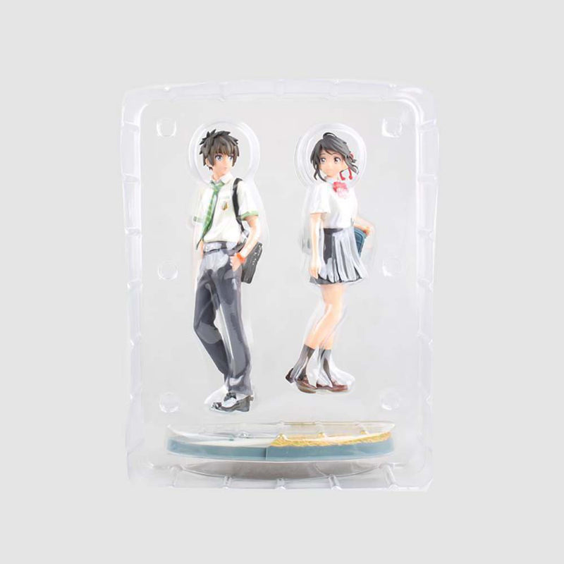 Your Name Tachibana Taki Miyamizu Mitsuha Action Figure Model Toy 23cm