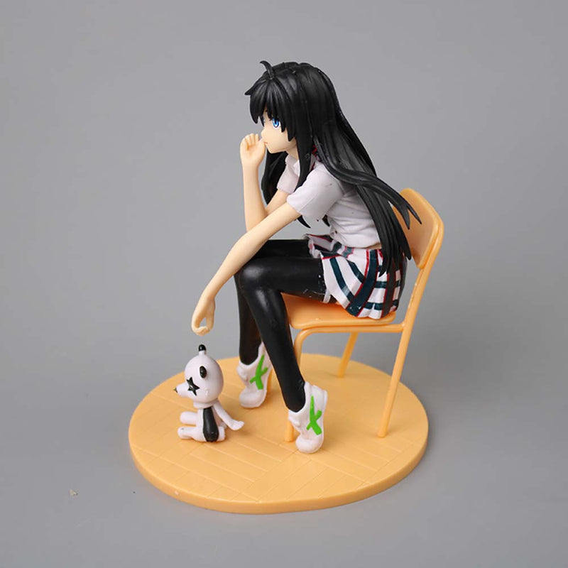 Yukinoshita Yukino With Panda Action Figure Cute Toy 13cm