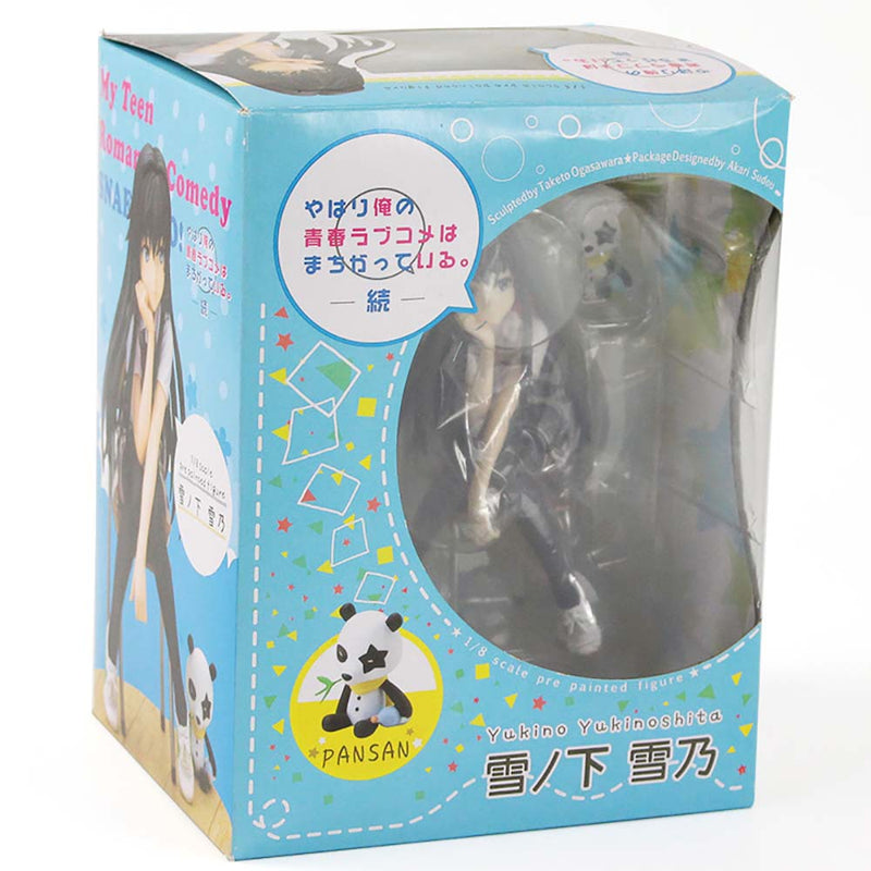 Yukinoshita Yukino With Panda Action Figure Cute Toy 13cm