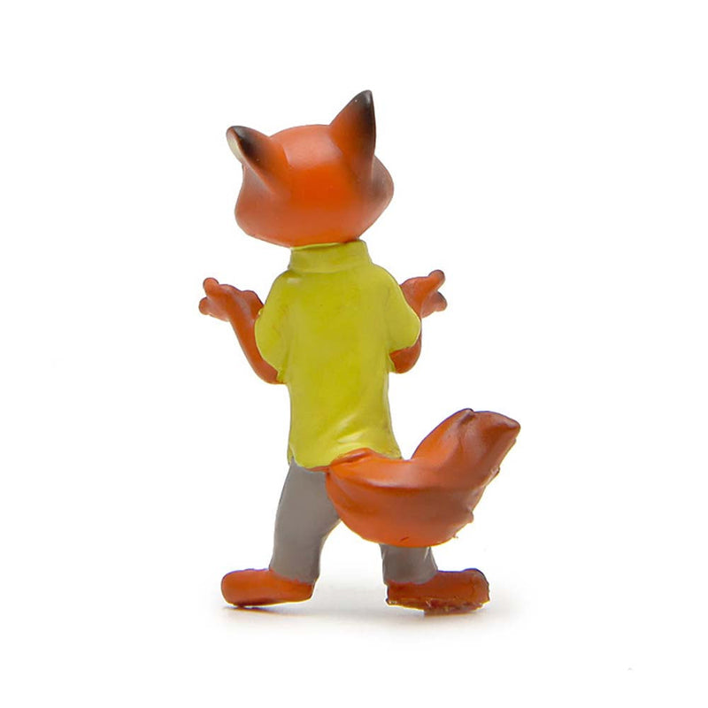 Zootopia Cartoon Movie Nick Wilde Cute Action Figure 4.5CM - Toysoff.com