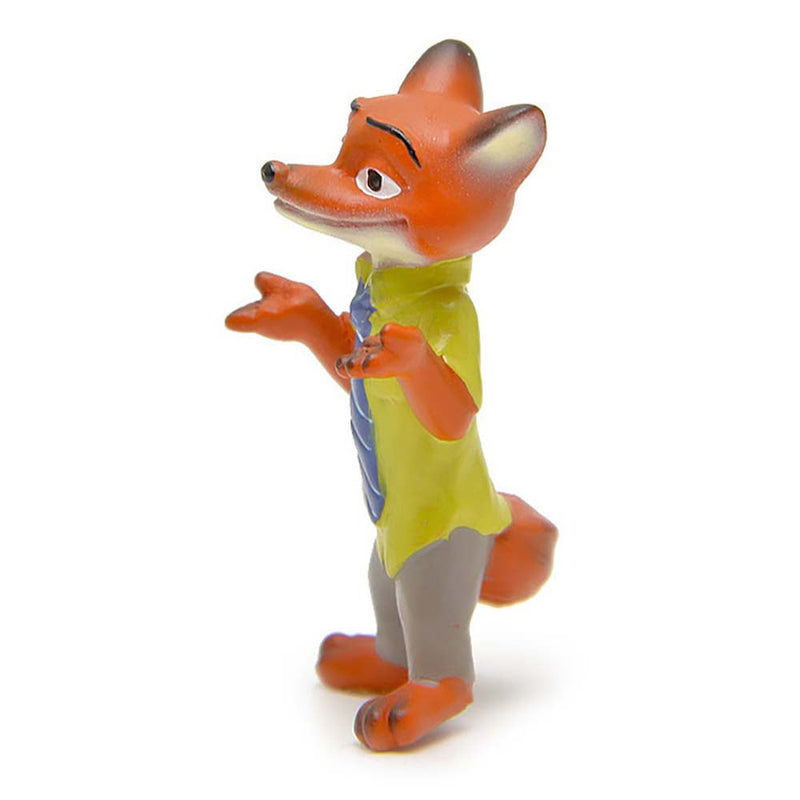 Zootopia Cartoon Movie Nick Wilde Cute Action Figure 4.5CM - Toysoff.com